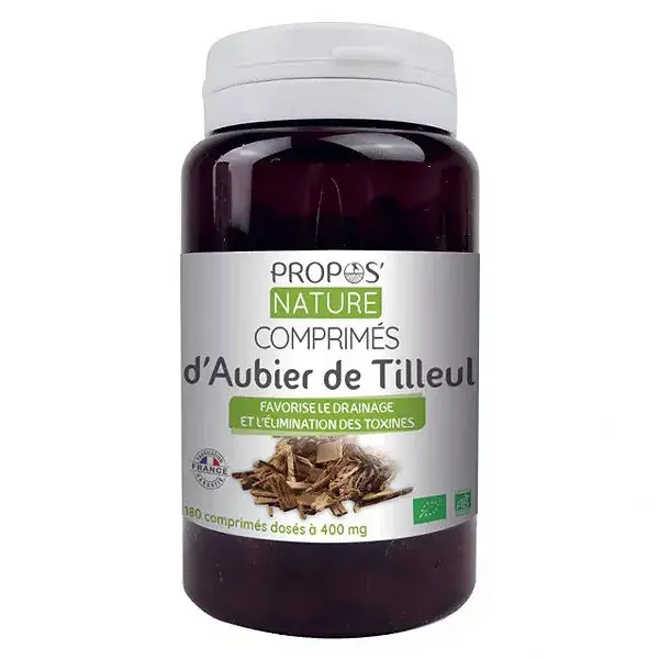Propos' Nature Aubier de Tilleul Bio 180 comprimés