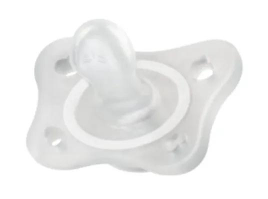 Chicco MiniSoft Transparent Pacifier 0m 1 unit