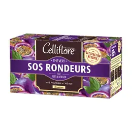 Celliflore Thé Vert SOS Rondeurs 25 sachets 