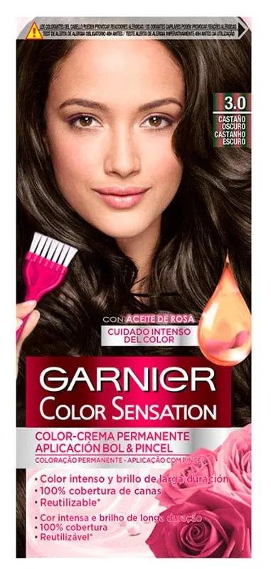 Garnier Color Sensation Tinta Tom 3.0 Castanho Escuro