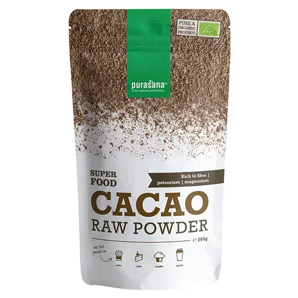 Purasana Cacao Organic Powder 200g
