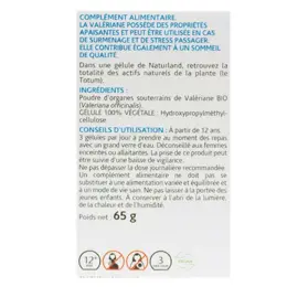 Naturland Valériane Bio 150 végécaps