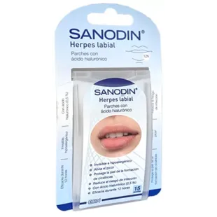 Sanodin Cold Sores 15 Patches