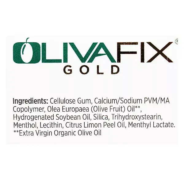 Bonyf Olivafix Gold Organic 24 Hour Fixative Cream for Dental Appliance