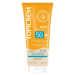 Topicrem Sun Protect Latte solare idratante SPF50+ 200 ml