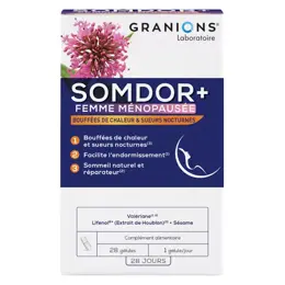 Granions Somdor+ Femme Ménopausée 28 gélules