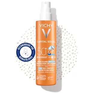 Vichy Capital Soleil Kids Cell Protect Wasserfluid Spray SPF50 200ml