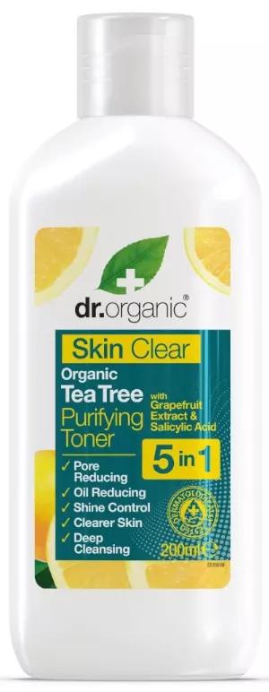 Dr. Organic Skin Clear Tónico Purificante 150 ml