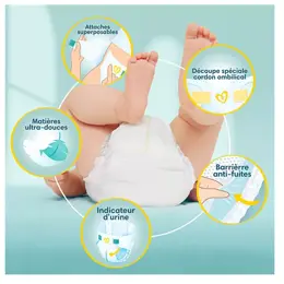 Pampers Couches Premium Protection Maxi Pack T6 (13-18 Kg)