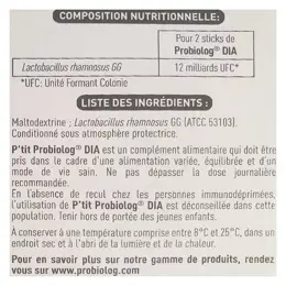 Probiolog DIA Enfant Nourrisson 10 sticks