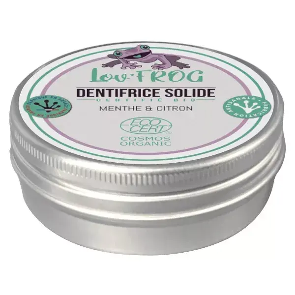 Lov'FROG Toothpaste Mint & Lemon Organic 50g