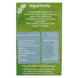 Modilac Mes Céréales Bio Vanille Dès 6 mois 250g