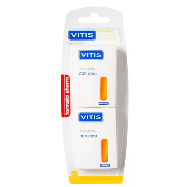 Vitis Dental FLOSS waxed 2x50meters DUPLO