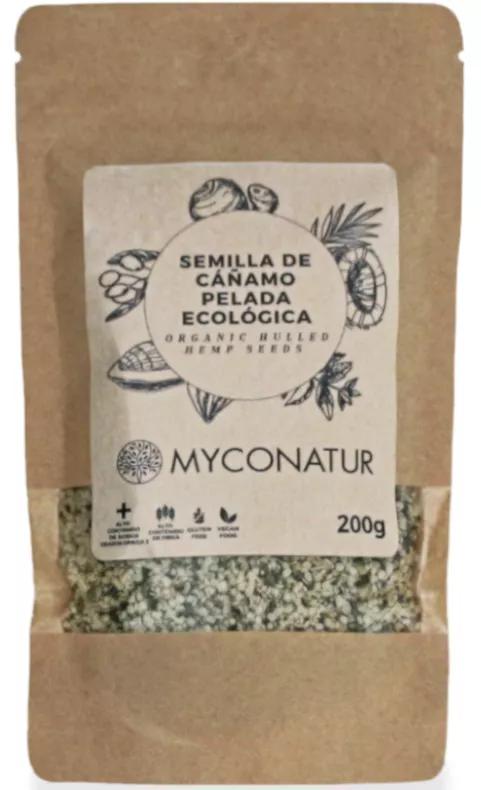 Myconatur Bio geschälter Hanfsamen Doypack 200 gr