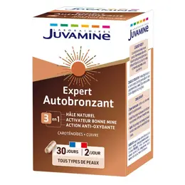 Juvamine Autobronzant Activateur Bonne Mine 60 gélules