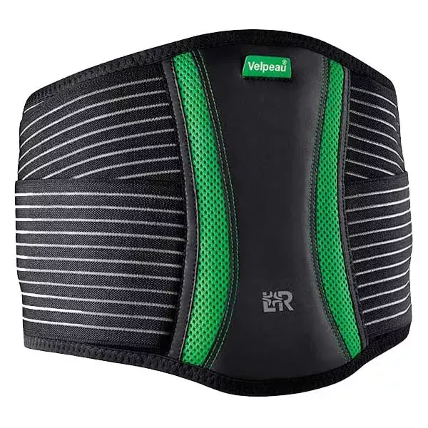 Velpeau Dorsamix Classic Lumbar Support Belt 21cm Black Green Size 3