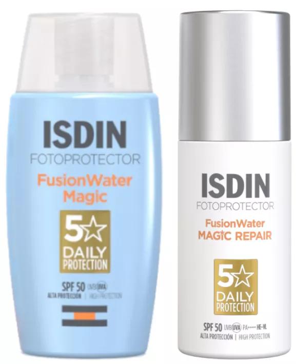 Isdin Fusion Water Magic SPF50 + Fusion Water Magic Repair SPF50