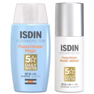 Isdin Fusion Water Magic SPF50 + Fusion Water Magic Repair SPF50