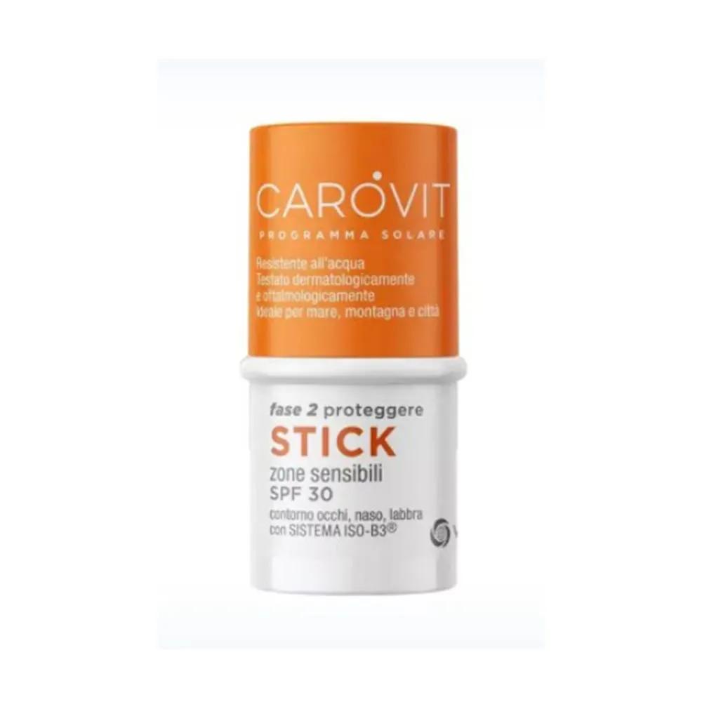 Carovit Programma Solare Stick Trasparente SPF 30 4 ml