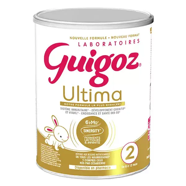 Guigoz Ultima Sinergity 2ème âge Lait infantile - 780g