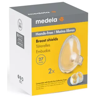 Medela Hands-free Breast Pump Funnel 27 mm 2 units