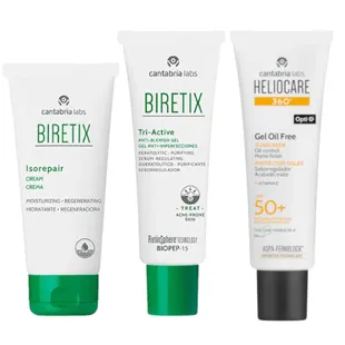 Anti-acne routine for oily or combination skin
