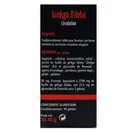 SID Nutrition Phyto Classics Ginkgo Biloba 90 gélules