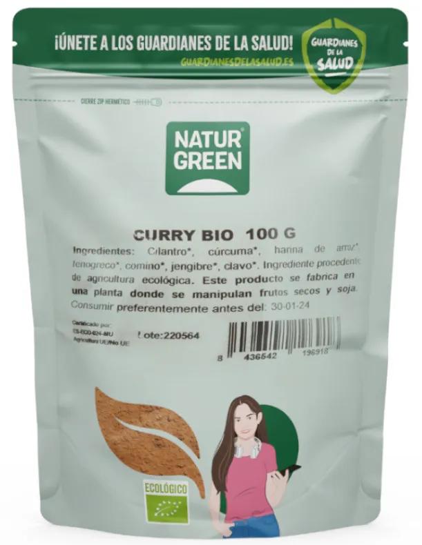 NaturGreen Spices Premium Organic Curry 100 gr