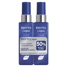 Phyto PhytoLaque Miroir Laque Végétale Fixation Médium Lot de 2 x 100ml