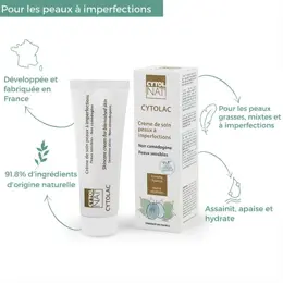 Cytolnat - Cytolac Crème de soin peaux à imperfections