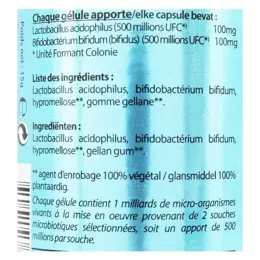 Vit'all+ Acidophilus Bifidus 60 gélules gastro-résistantes