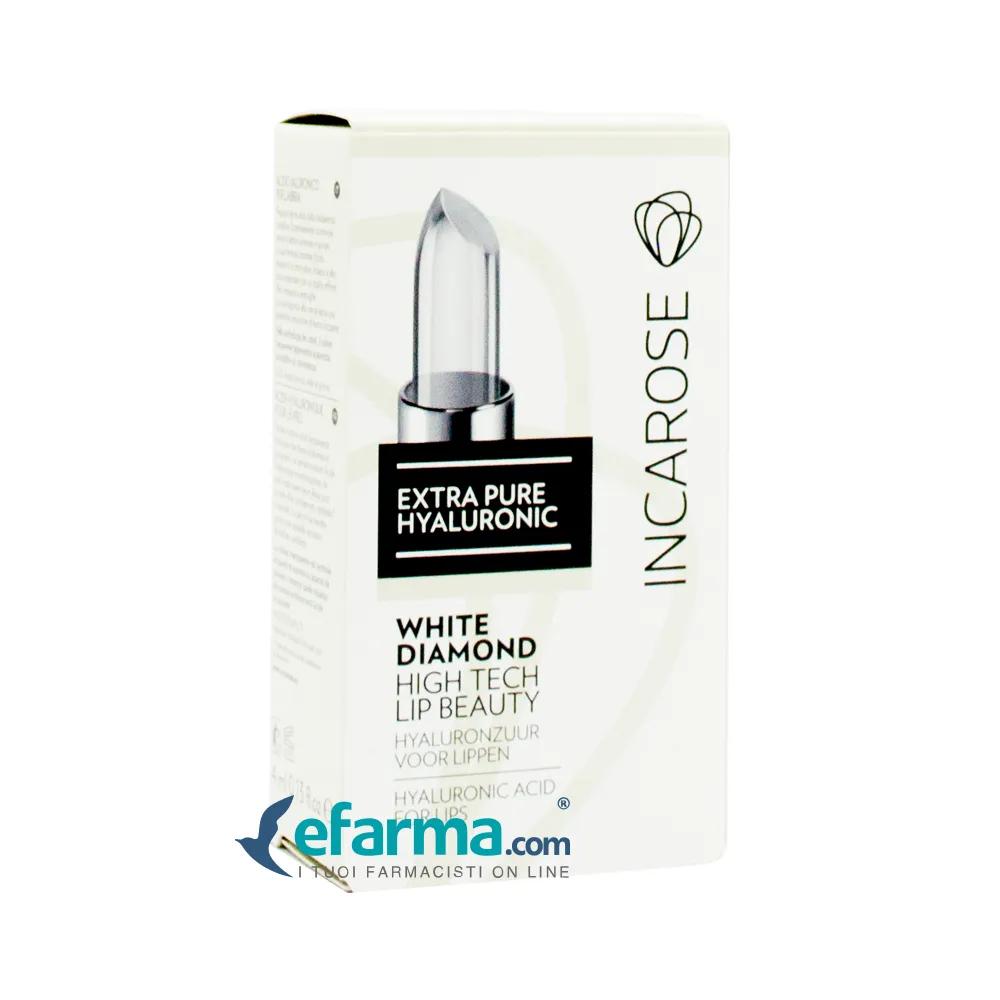 Incarose Extra Pure Hyaluronic White Diamond Stick Labbra Idratante e Antirughe 1 Pezzo