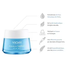 Vichy Aqualia Thermal Crème Réhydratante Riche 50ml