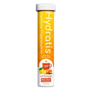 Hydratis [Hot] Boost Hydration*, Elettroliti, 20 Pastiglie Miele e Limone