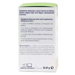 STC Nutrition Taille Abdos Ventre Plat 120 gélules