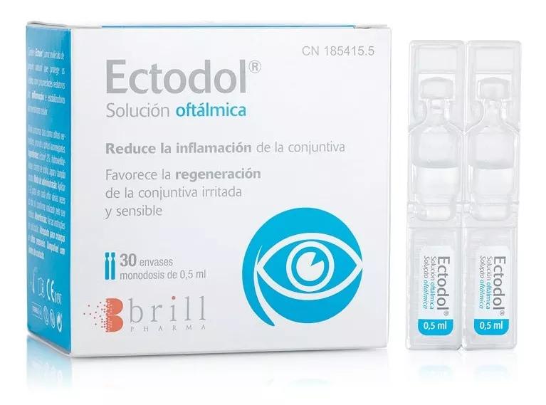 Brill Pharma Ectodol Solução Oftálmica monodoses 30 X 0,5ml