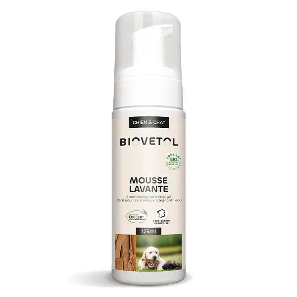Biovetol - Shampooing - Mousse Lavante Chat & Chien Bio - 125 ml