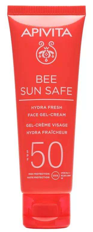 Tache de Apivita Crème solaire pour le visage avec la salade et la salicorne SPF50 50 ml