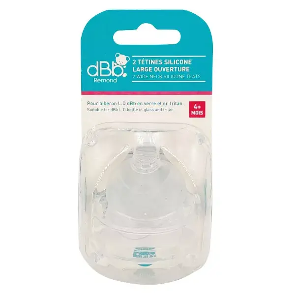 dBb Remond nipples LO + 4 months Silicone set of 2