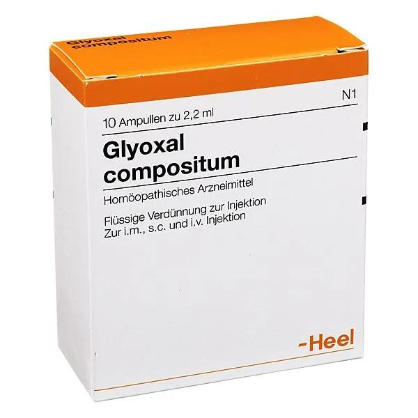 Guna Heel Glyoxal Compositum Medicinale Omeopatico 10 Fiale