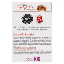 Protifast Petits Plats Spaghetti Bolognaise 7 sachets