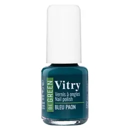 Vitry Be Green Vernis à Ongles N°107 Bleu Paon 6ml