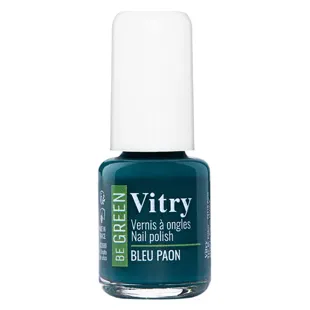 Vitry Be Green Smalto N°107 Bleu Paon 6ml