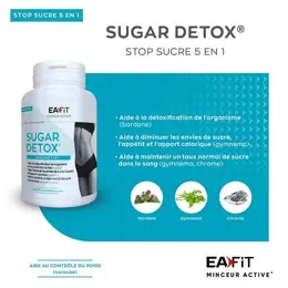 Eafit Sugar Détox 120 gélules