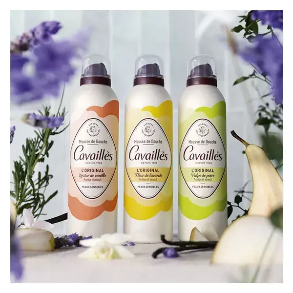 Cavailles Vanilla nectar shower foam 200ml