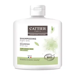 Cattier Shampoing Argile Verte Bio 250ml