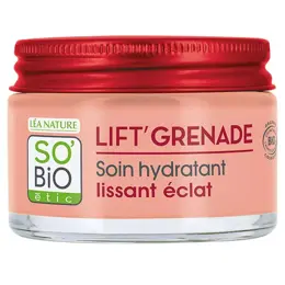 So'Bio Étic Lift'Grenade Soin Hydratant Lissant Éclat Bio 50ml