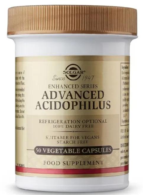 Solgar Advanced Acidophilus 50 Vegetable Capsules