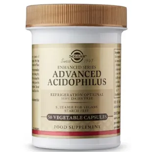 Solgar Advanced Acidophilus 50 Vegetable Capsules
