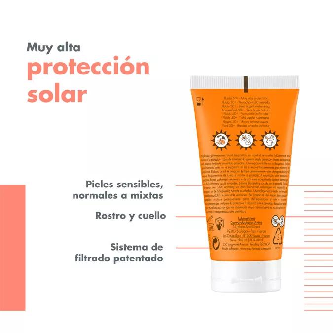 Avène Fluido Solar SPF50+ 50 ml